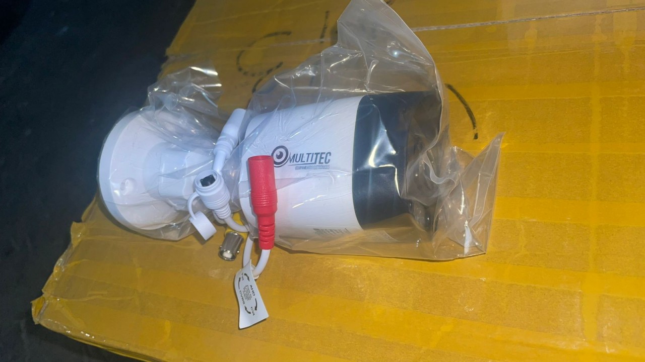 13 CÂMERAS ULTRA LED MARCA MULTITEC NOVAS (LANCE PELA UNIDADE)