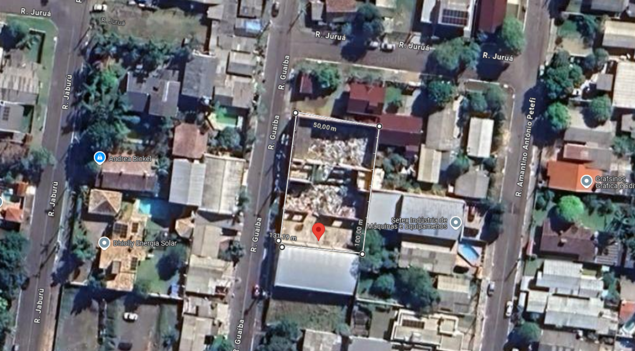 TERRENO DE 1.013,76m² COM DOIS PRÉDIOS COMERCIAIS EM NOVO HAMBURGO