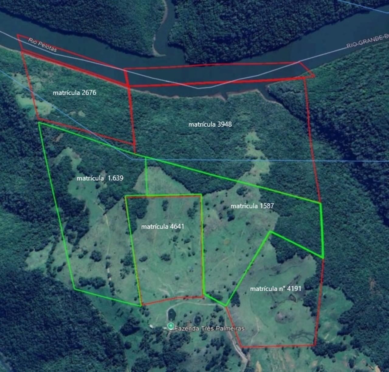 ÁREA DE 202.729,00m² NA CIDADE DE PINHAL DA SERRA/RS
