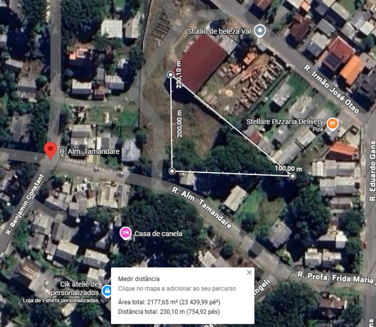 TERRENO SEM EDIFICAÇÃO, COM ÁREA DE 2294m², EM CANELA