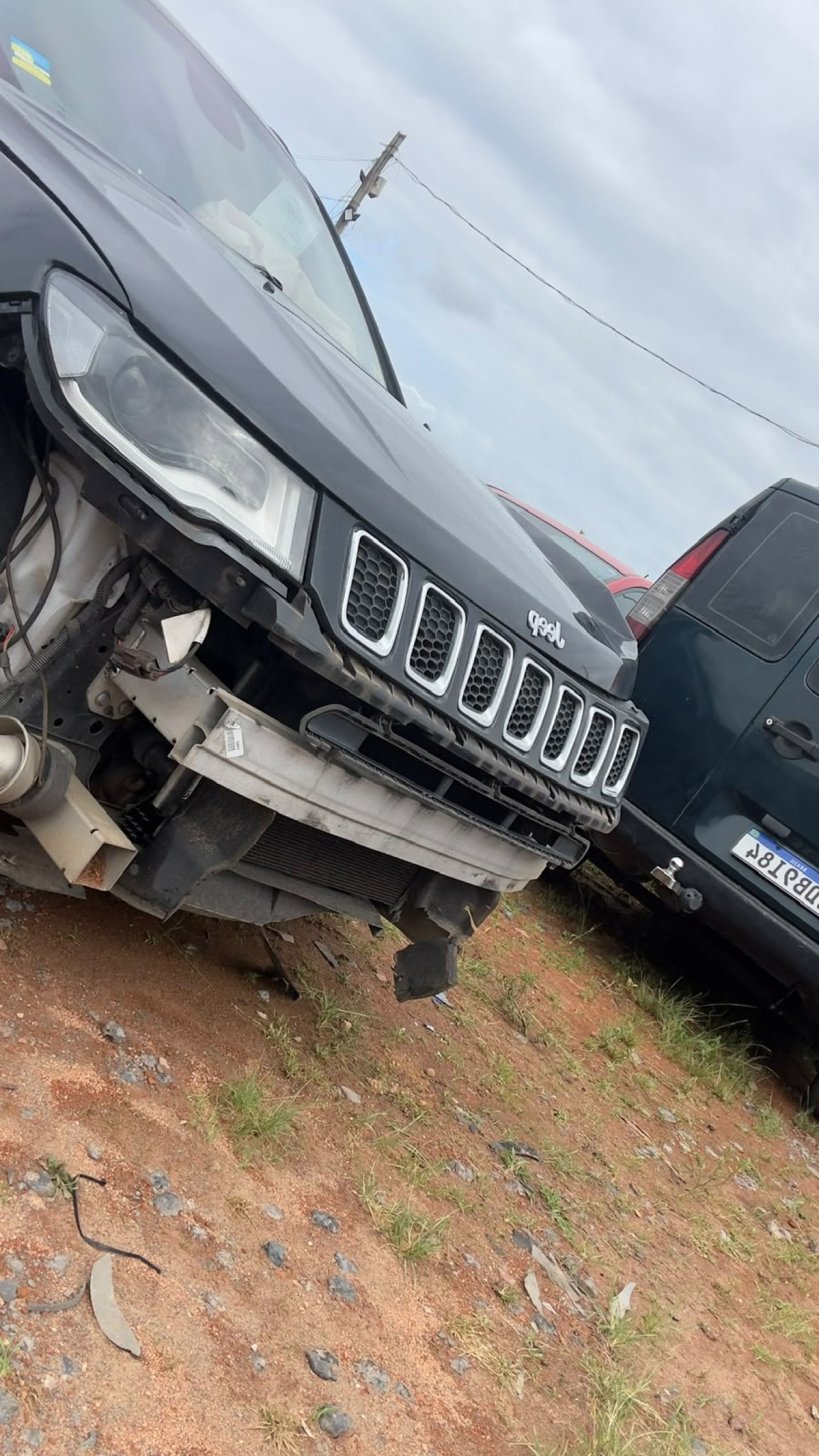 JEEP/COMPASS LONGITUDE F, ANO/MODELO 2017/2017, PLACA JCE2827