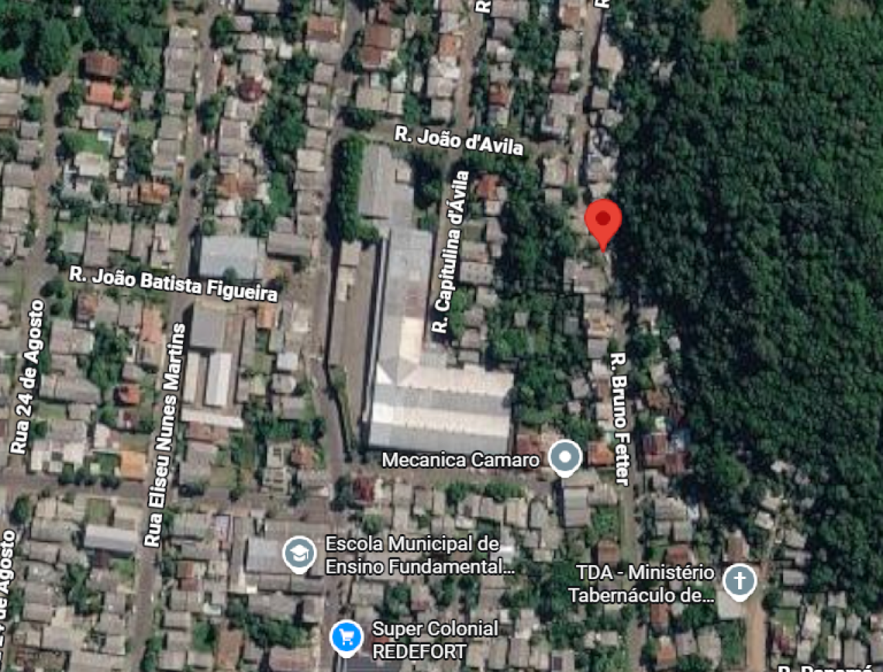 TERRENO URBANO DE 576,95M² NA RUA BRUNO FETTER EM PAROBÉ/RS